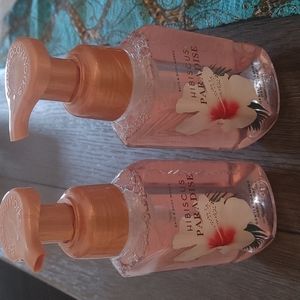 BBW Hibiscus Paradise foaming soap set (2) 🌺